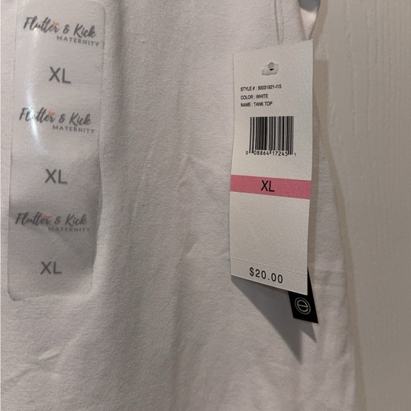 Maternity NWT Flutter & Kick tank top size XL - Picture 2 of 2